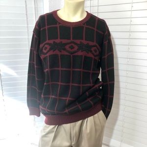 VITTADINI WOOL SWEATER black brown M